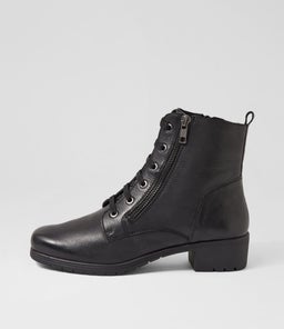 CASH SU BLACK LEATHER