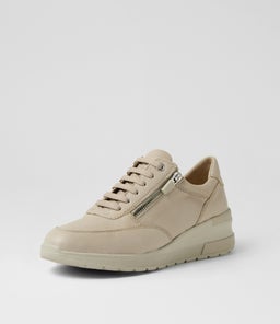 PATTIE SU LT GREY LEATHER