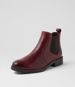 CAITRIN SU RASPBERRY VINTAGE LEATHER