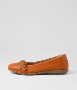 HARPER SU BURNT ORANGE LEATHER
