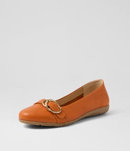 HARPER SU BURNT ORANGE LEATHER
