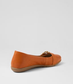 HARPER SU BURNT ORANGE LEATHER