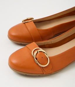 HARPER SU BURNT ORANGE LEATHER