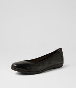 HALLIES SU BLACK LEATHER