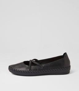 WONDERFUL SU BLACK BLACK SOLE LEATHER