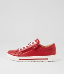 EVONE SU DK RED LEATHER