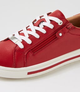 EVONE SU DK RED LEATHER