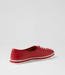 AUGUSTS SU DK RED LEATHER