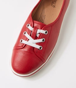 AUGUSTS SU DK RED LEATHER