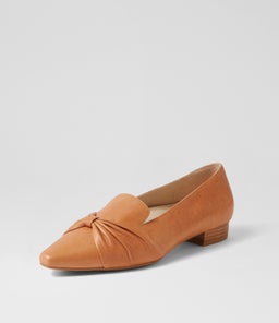 COLLISON SU DK TAN LEATHER