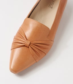 COLLISON SU DK TAN LEATHER