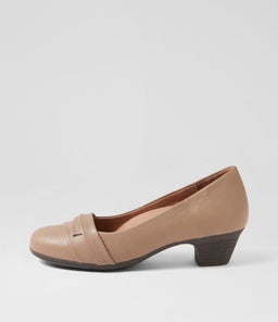 LERINI SU TAUPE LEATHER