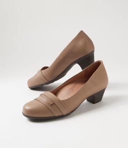 LERINI SU TAUPE LEATHER