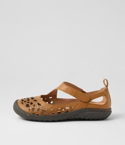 TEASI SU TAN DK BROWN SOLE LEATHER