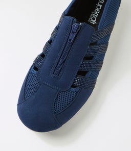 GIBI SU NAVY NAVY JEWEL MESH ELASTIC
