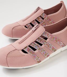 GIBI SU BLUSH RAINBOW JEWEL MESH ELASTIC