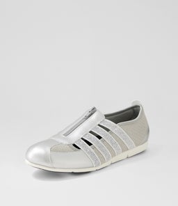 GIBI SU SILVER SILVER JEWELS MESH ELASTIC