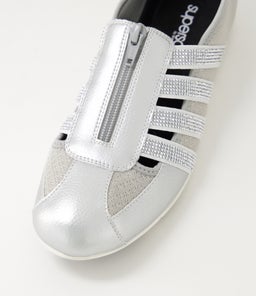 GIBI SU SILVER SILVER JEWELS MESH ELASTIC