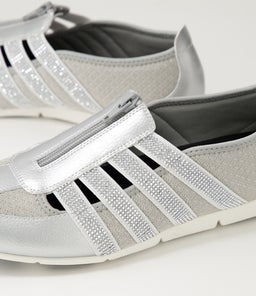 GIBI SU SILVER SILVER JEWELS MESH ELASTIC