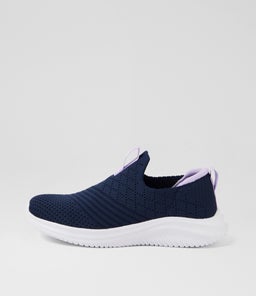 BETHIE SU NAVY PURPLE KNIT