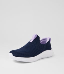 BETHIE SU NAVY PURPLE KNIT