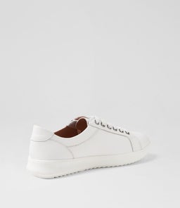 ZARINA D SU WHITE WHITE SOLE LEATHER