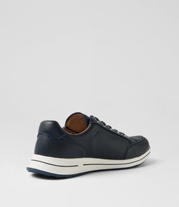 SAMM SU DK BLUE WHITE SOLE LEATHER