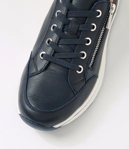 SAMM SU DK BLUE WHITE SOLE LEATHER