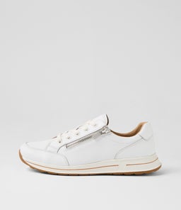 SAMM SU WHITE WHITE SOLE LEATHER