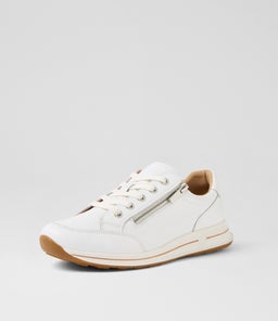 SAMM SU WHITE WHITE SOLE LEATHER