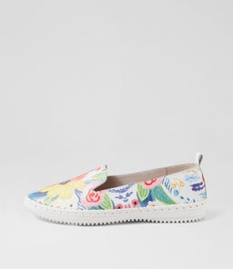 WOWER SU WHITE BLOOM LEATHER