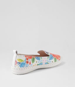 WOWER SU WHITE BLOOM LEATHER