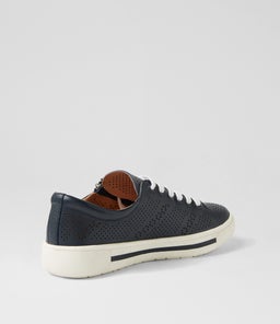 EQUALLY SU NAVY LEATHER