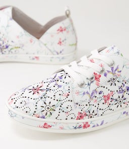 ALEXIS SU WHITE ORCHID LEATHER