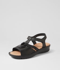 BAYI SU BLACK BLACK LEATHER ELASTIC
