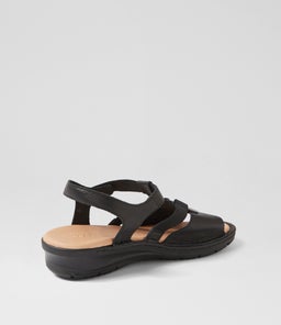 BAYI SU BLACK BLACK LEATHER ELASTIC