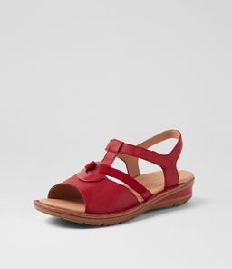 BAYI SU DK RED DK RED LEATHER ELASTIC