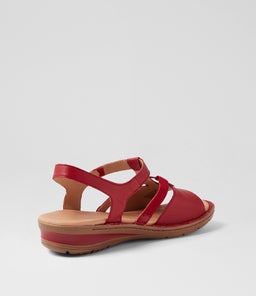 BAYI SU DK RED DK RED LEATHER ELASTIC