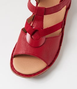 BAYI SU DK RED DK RED LEATHER ELASTIC