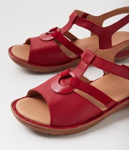 BAYI SU DK RED DK RED LEATHER ELASTIC