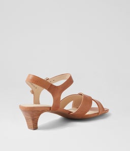 DELICOUSY SU DK TAN NATURAL HEEL LEATHER