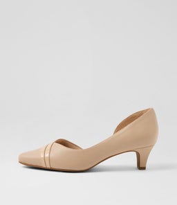 LIZZIS SU NUDE LEATHER PATENT