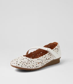 PARKEI SU OFF WHITE LEATHER