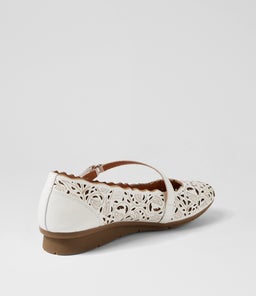 PARKEI SU OFF WHITE LEATHER