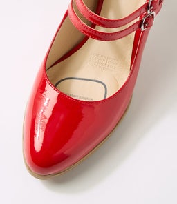 SAYSHELL SU RED PATENT LEATHER
