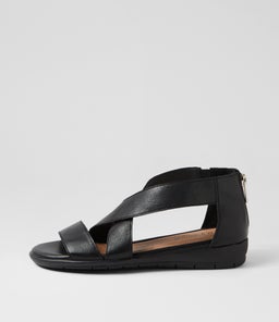 FLORAS SU BLACK BLACK SOLE LEATHER