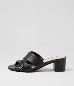 CAROLINES SU BLACK LEATHER