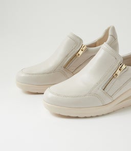 REZIE SU OFF WHITE LEATHER