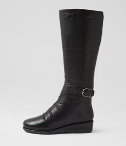 MACLAY SU BLACK LEATHER