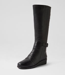 MACLAY SU BLACK LEATHER